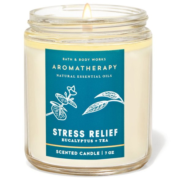 Bath & Body Works Eucalyptus + Tea Scented Candle